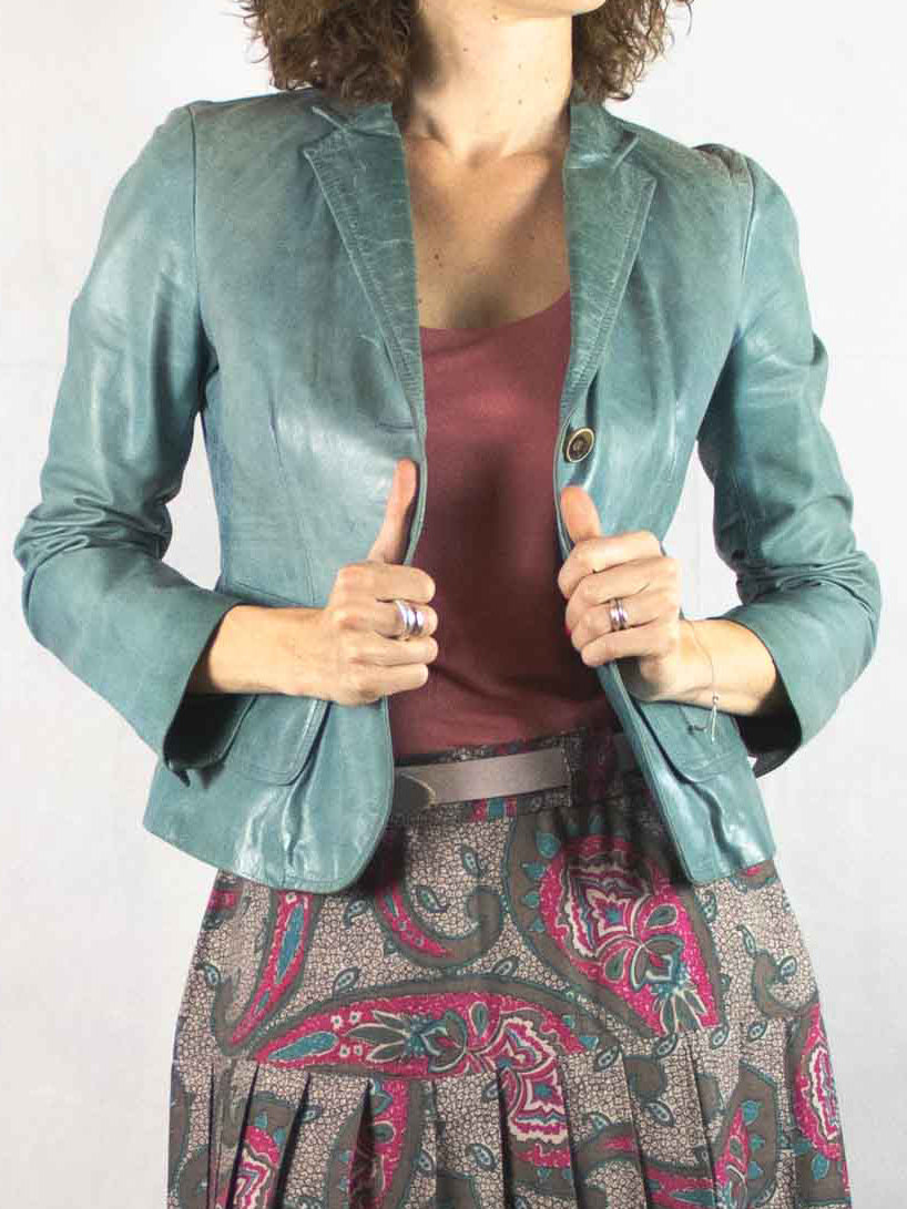 Leather Jacket Dkny Lederjacke Speedware Lederjacke Speedware