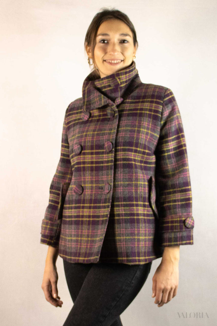 Glencheck Wool Jacket