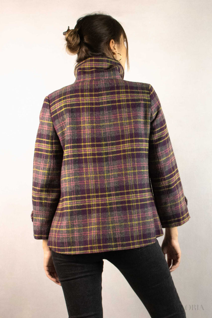 Glencheck Wool Jacket