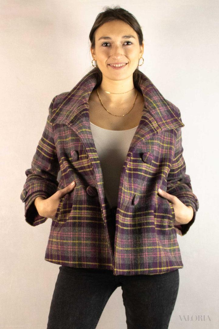 Glencheck Wool Jacket