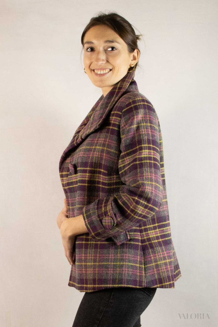 Glencheck Wool Jacket