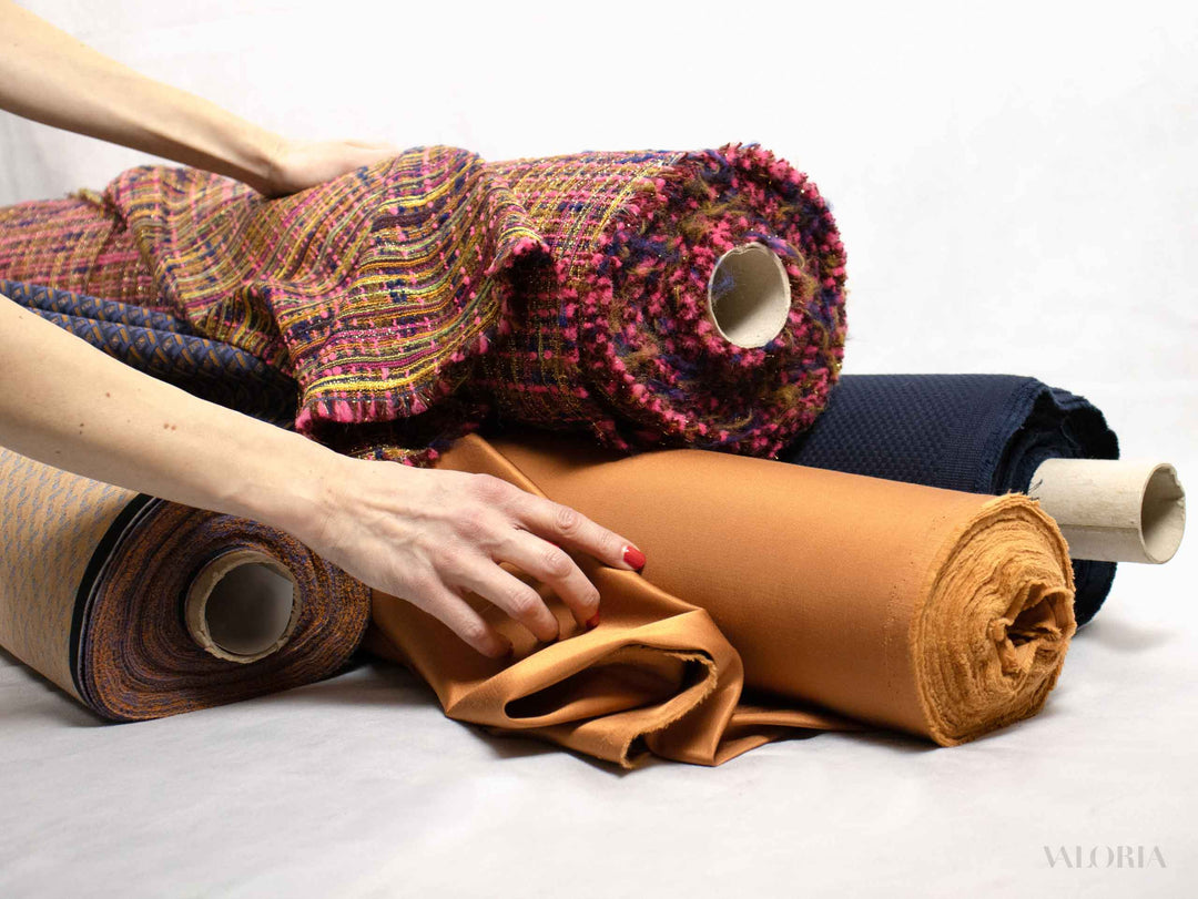 Fabric Rolls with Hands