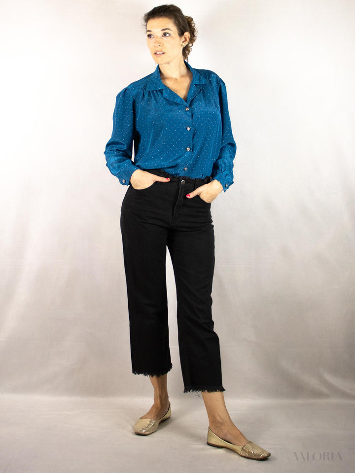 Silky Vintage Blouse