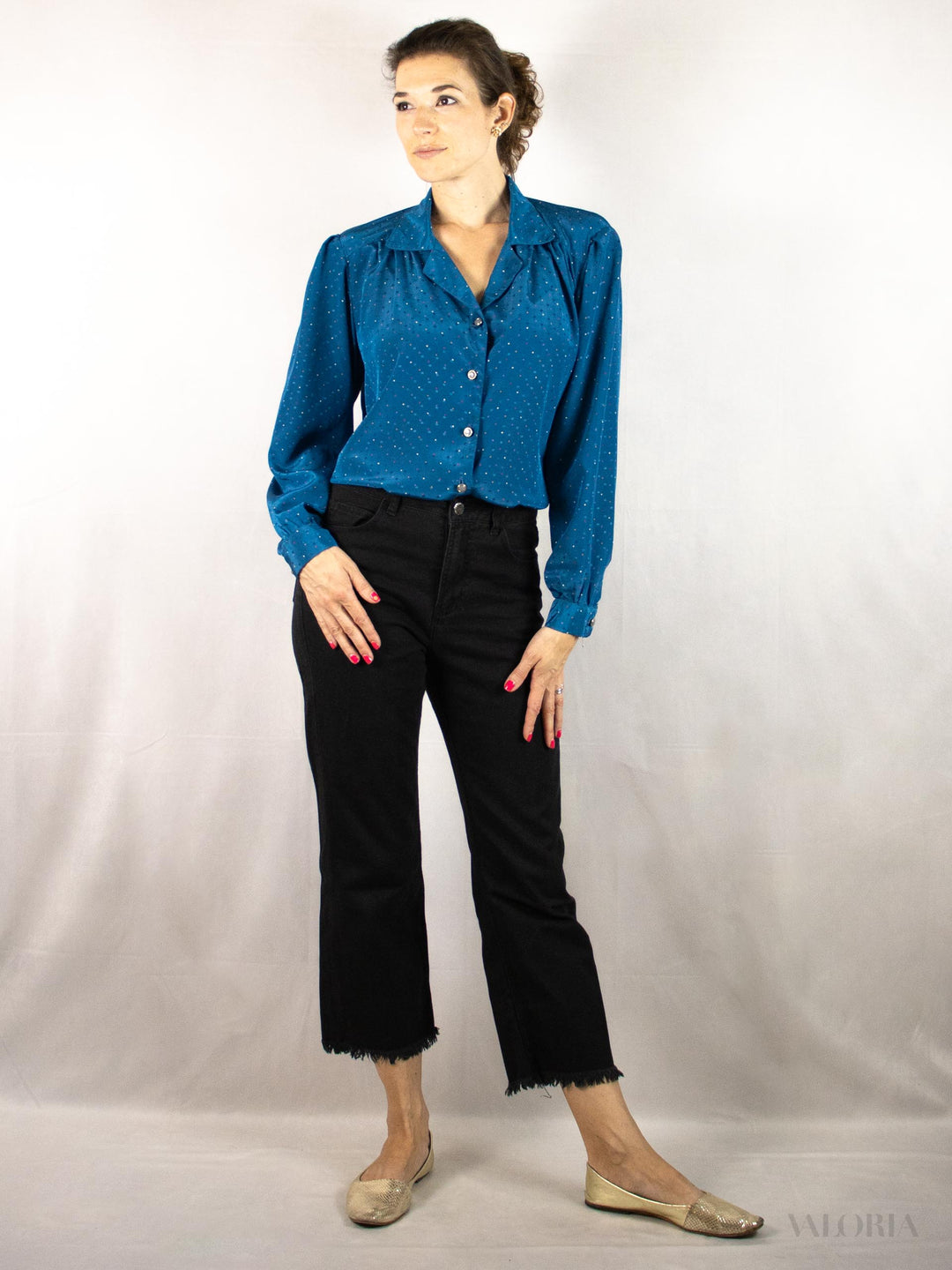 Silky Vintage Blouse