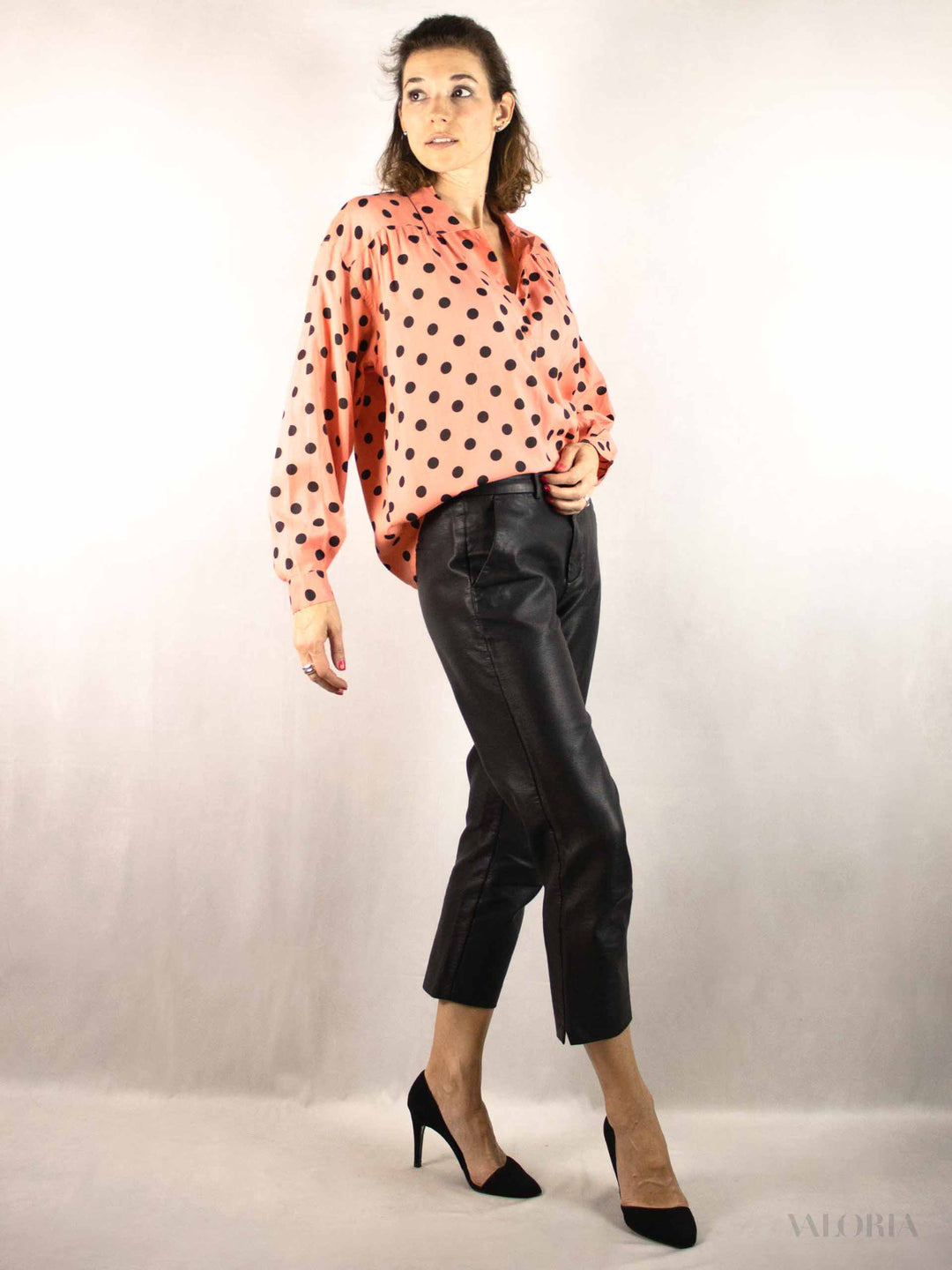 Happy Dots Vintage Blouse