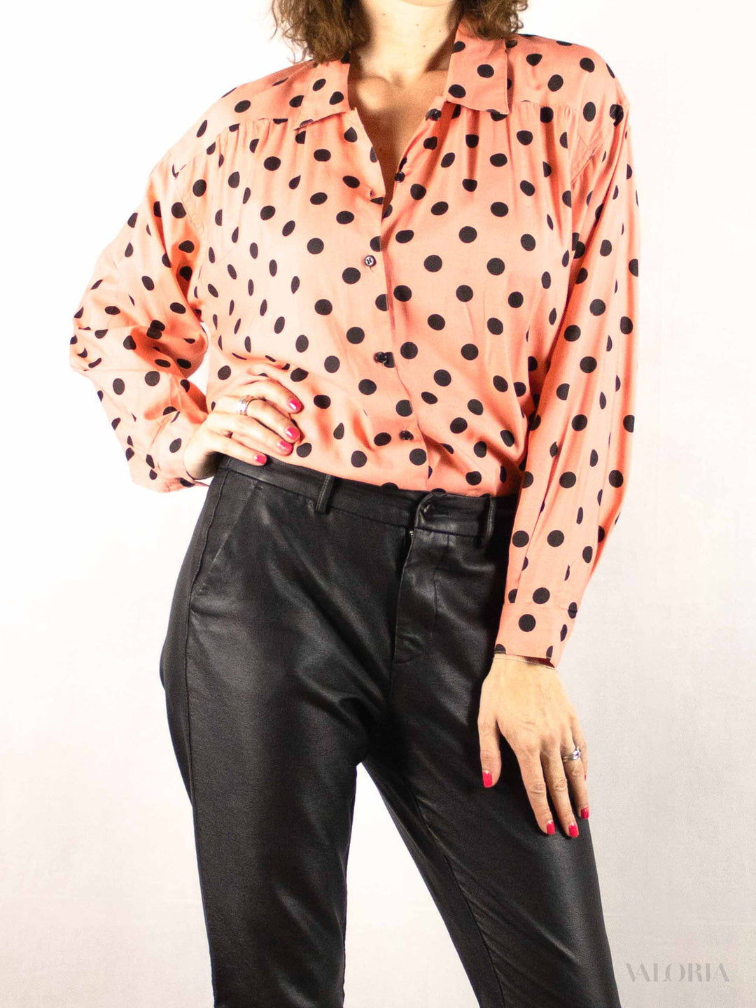 Happy Dots Vintage Blouse