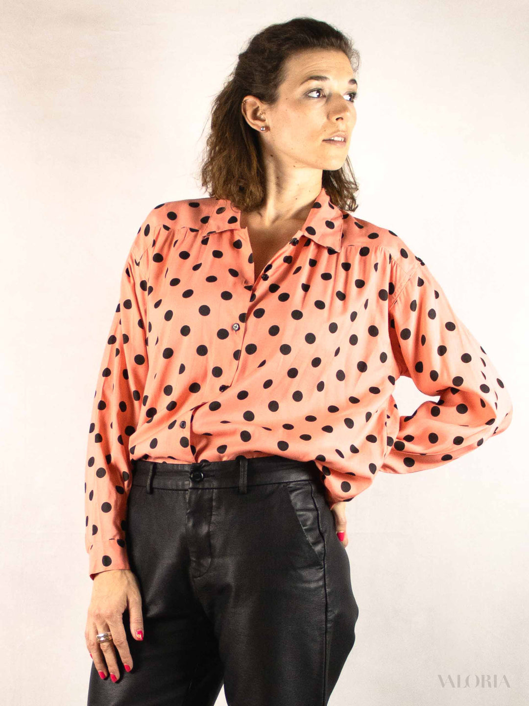 Happy Dots Vintage Blouse