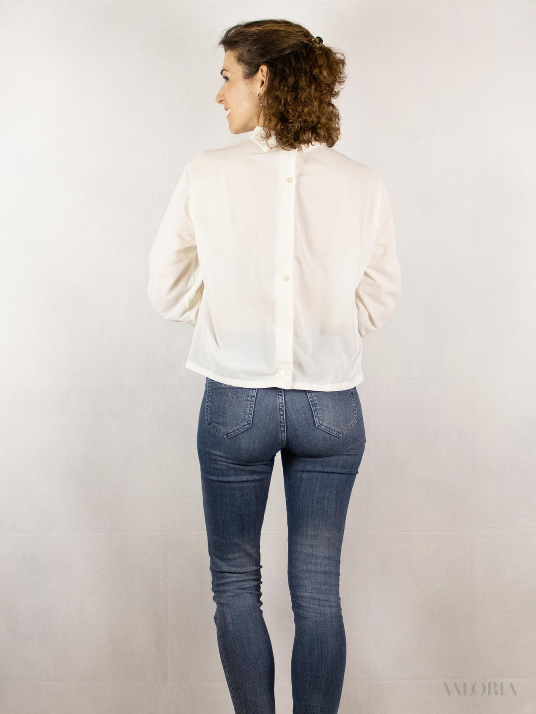 Cloud Dancer Lace Blouse
