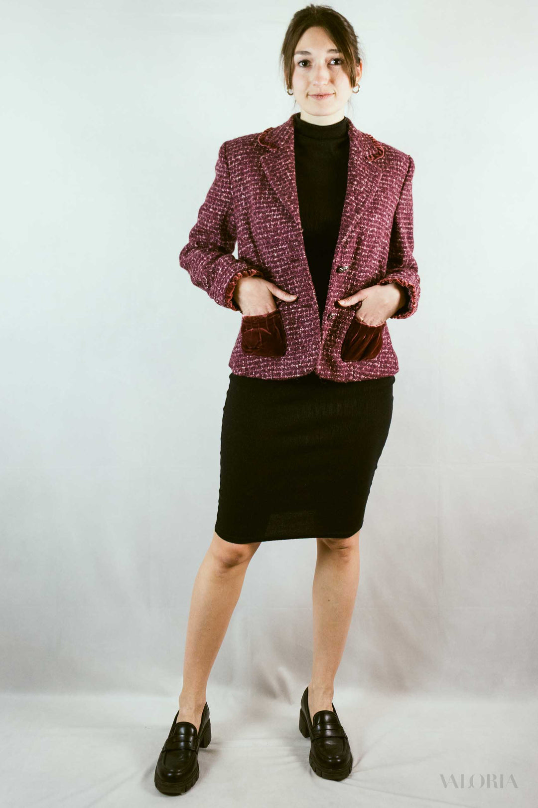 Luisa Spagnoli - Cute Vintage Bouclé Blazer