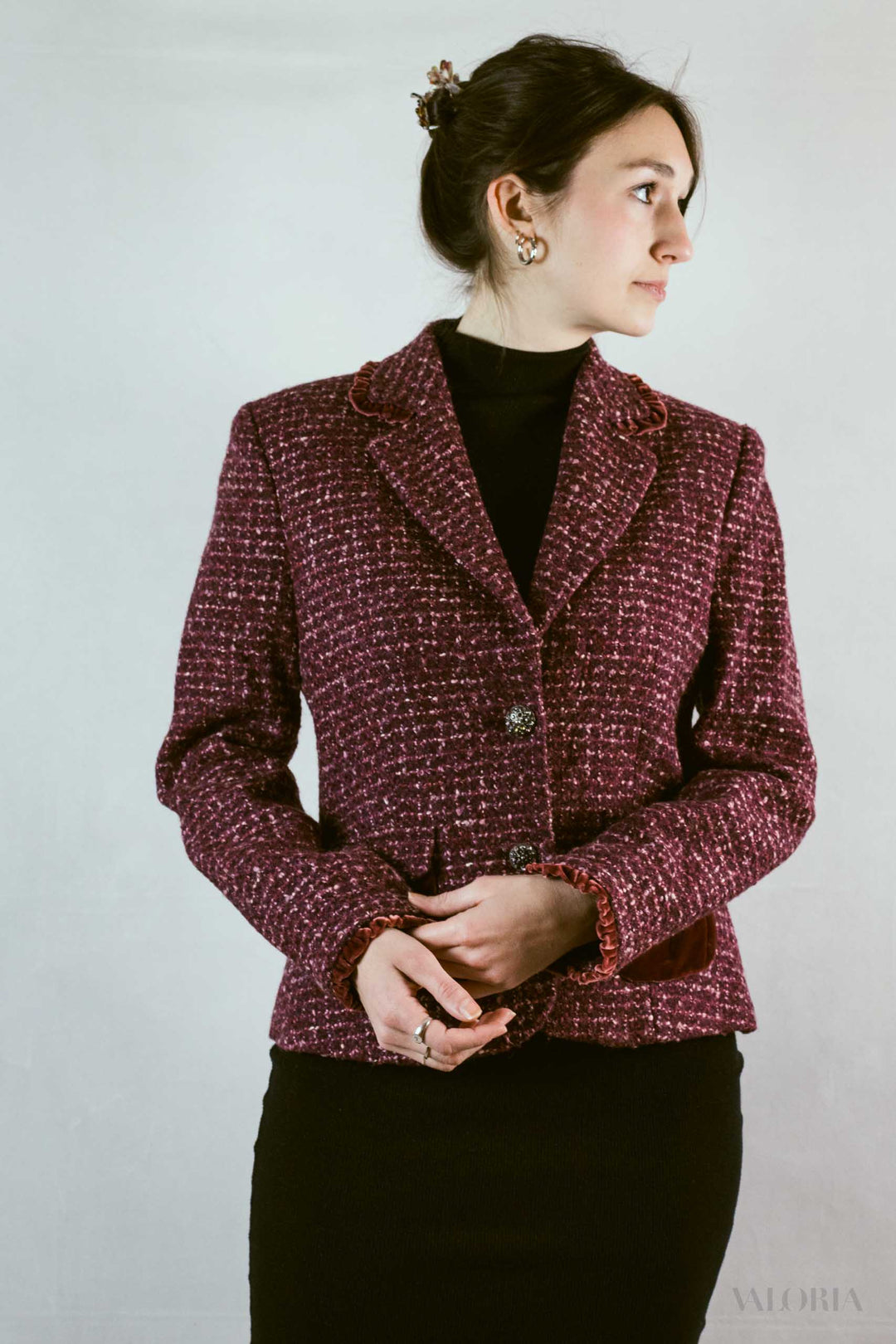 Luisa Spagnoli - Cute Vintage Bouclé Blazer