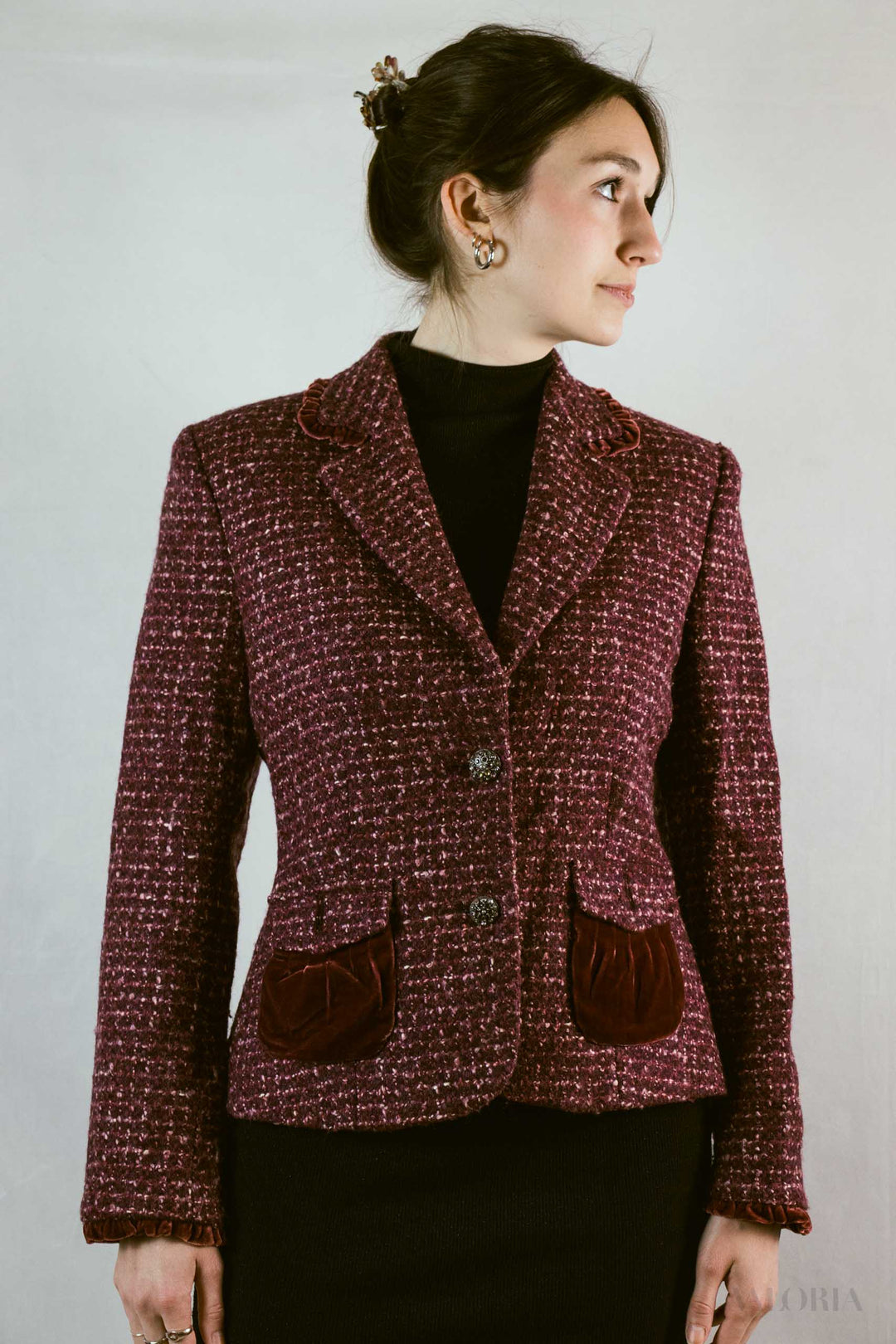 Luisa Spagnoli - Cute Vintage Bouclé Blazer