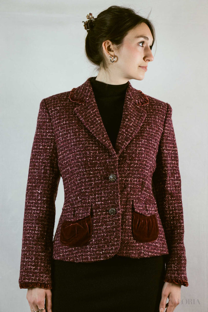 Luisa Spagnoli - Cute Vintage Bouclé Blazer