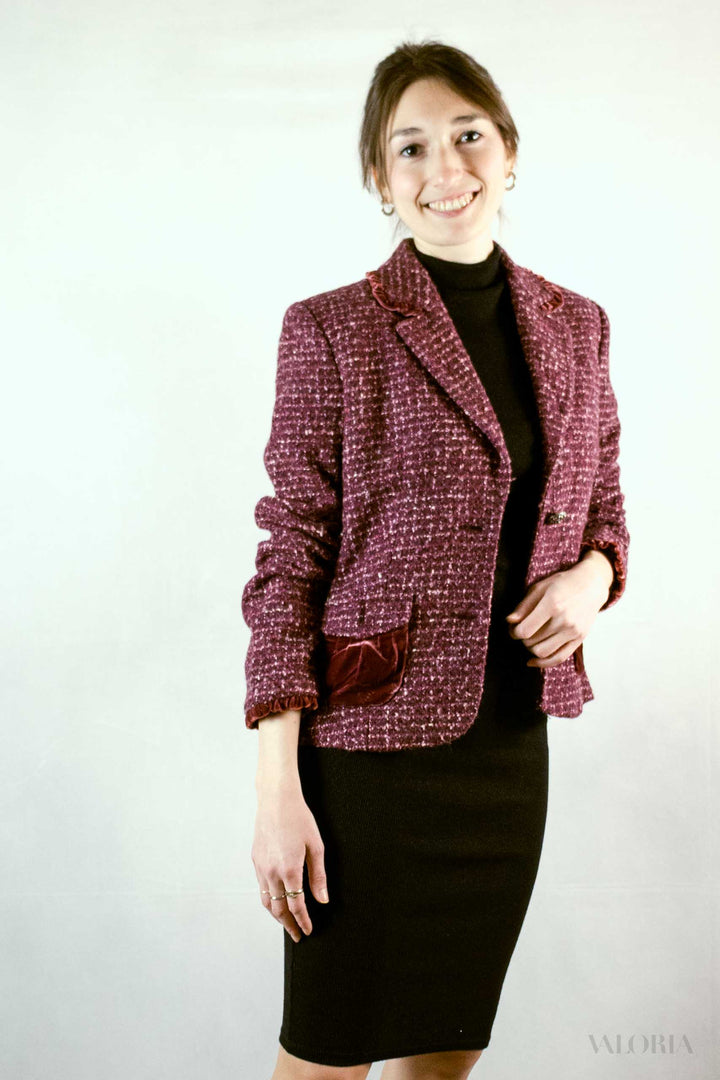 Luisa Spagnoli - Cute Vintage Bouclé Blazer