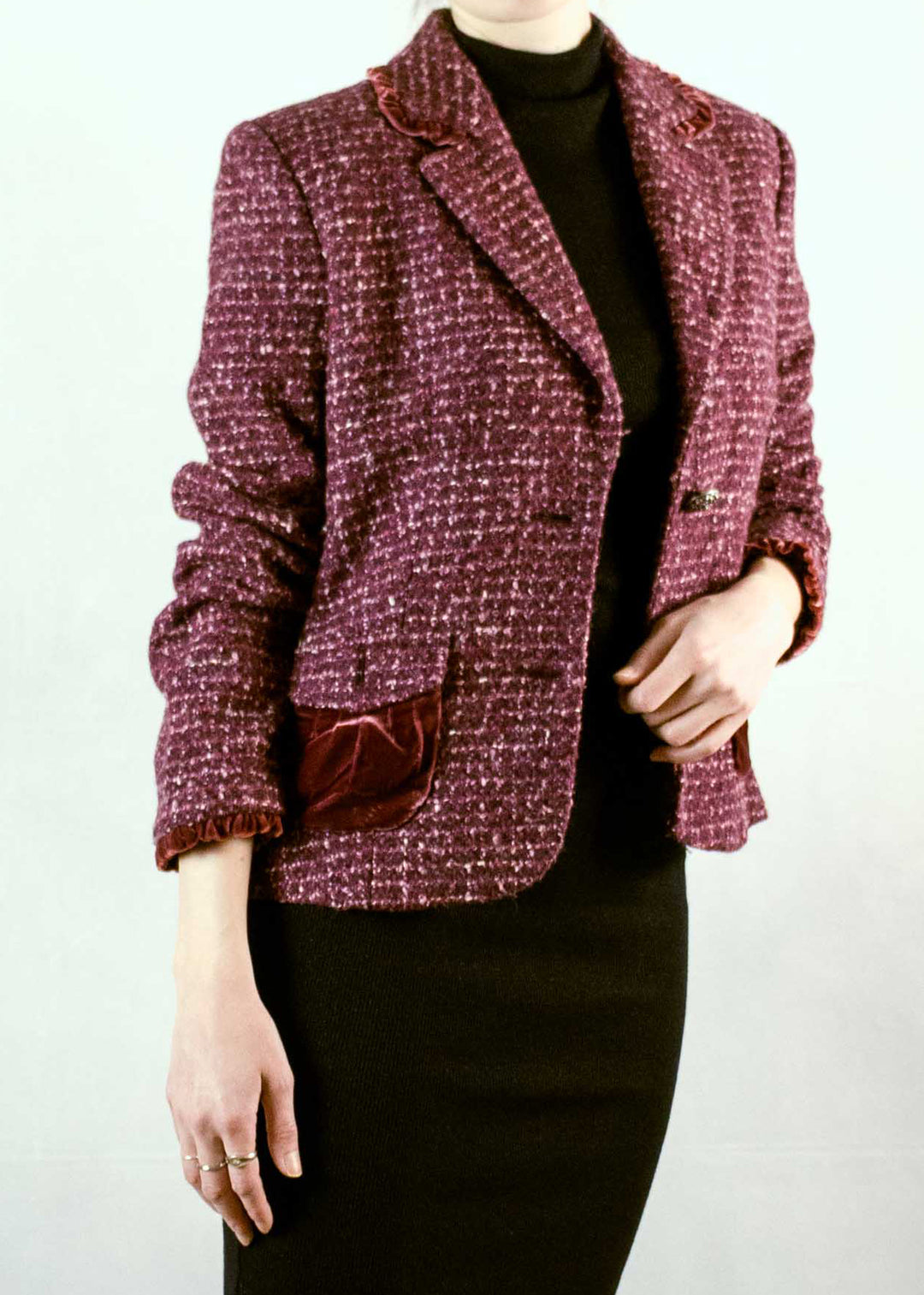 Luisa Spagnoli - Cute Vintage Bouclé Blazer