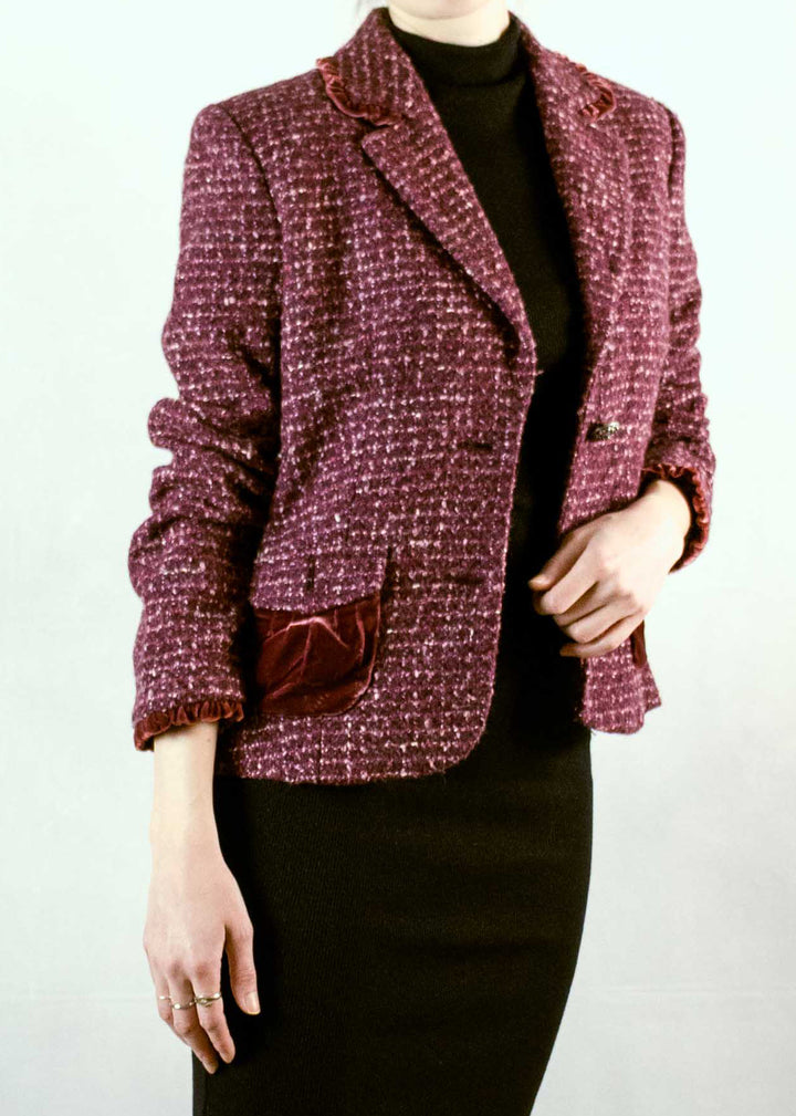 Luisa Spagnoli - Cute Vintage Bouclé Blazer