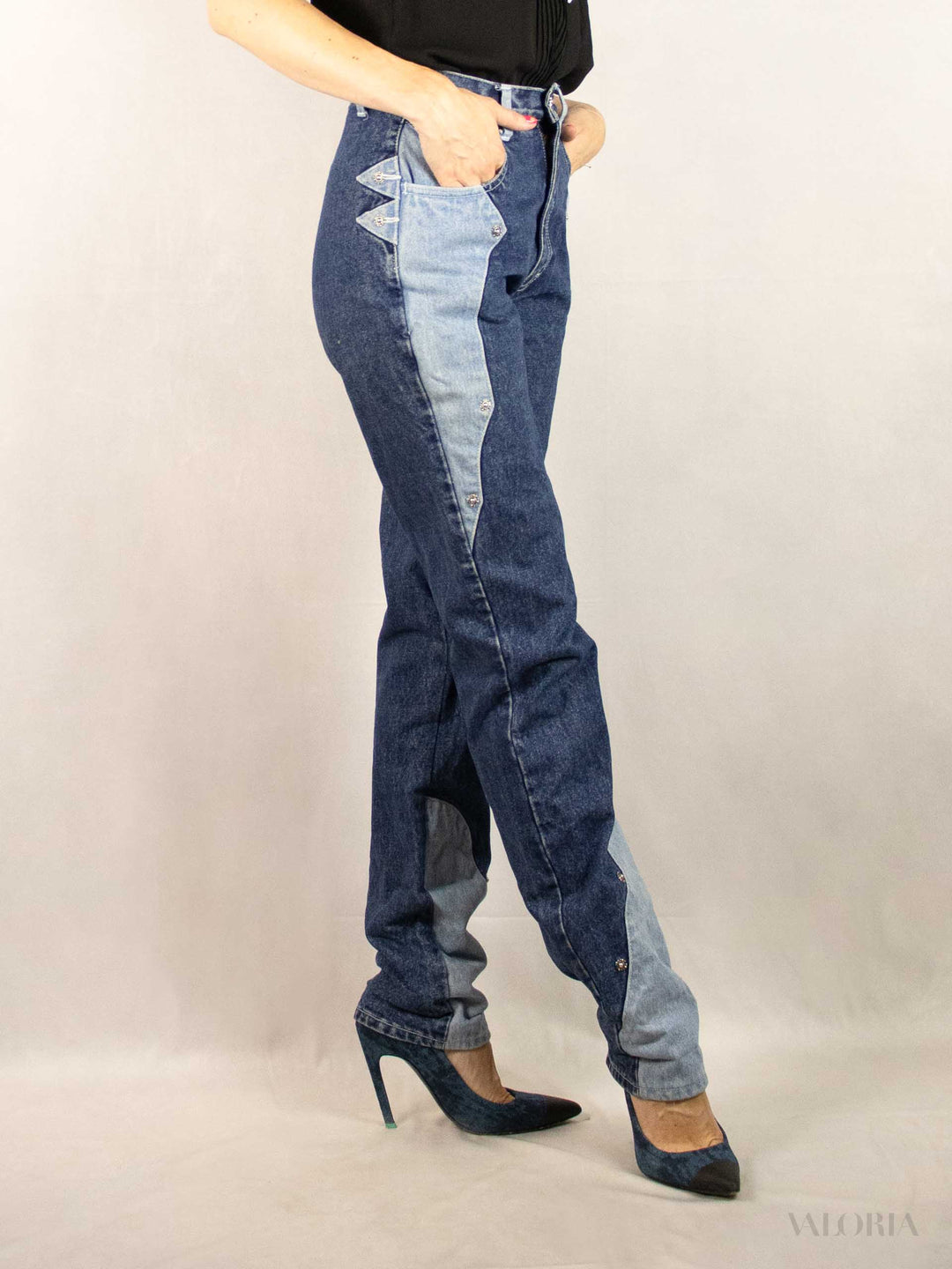 City Cowgirl - Unique Denim Pants
