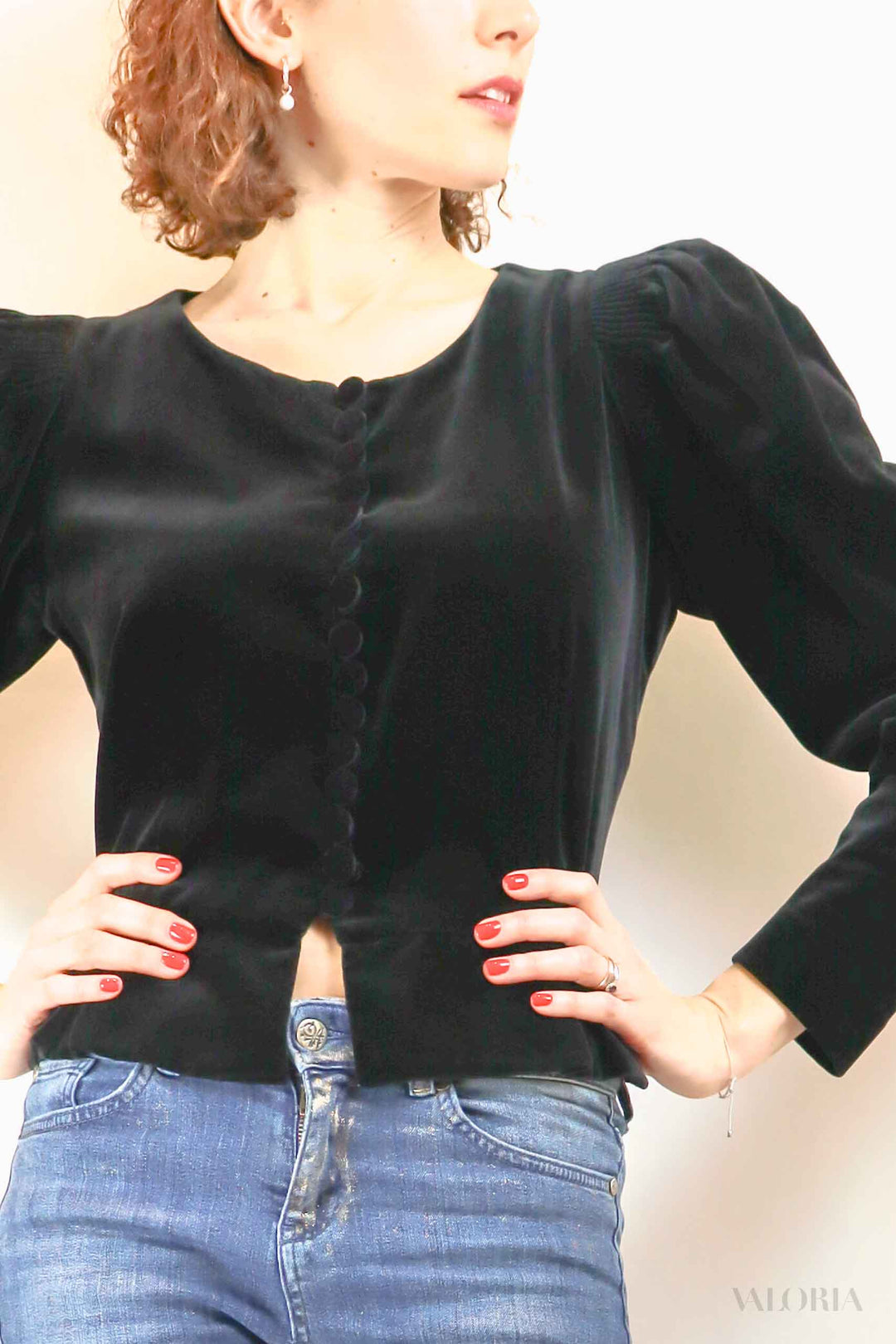 Vintage Resi Hammerer Velvet Top