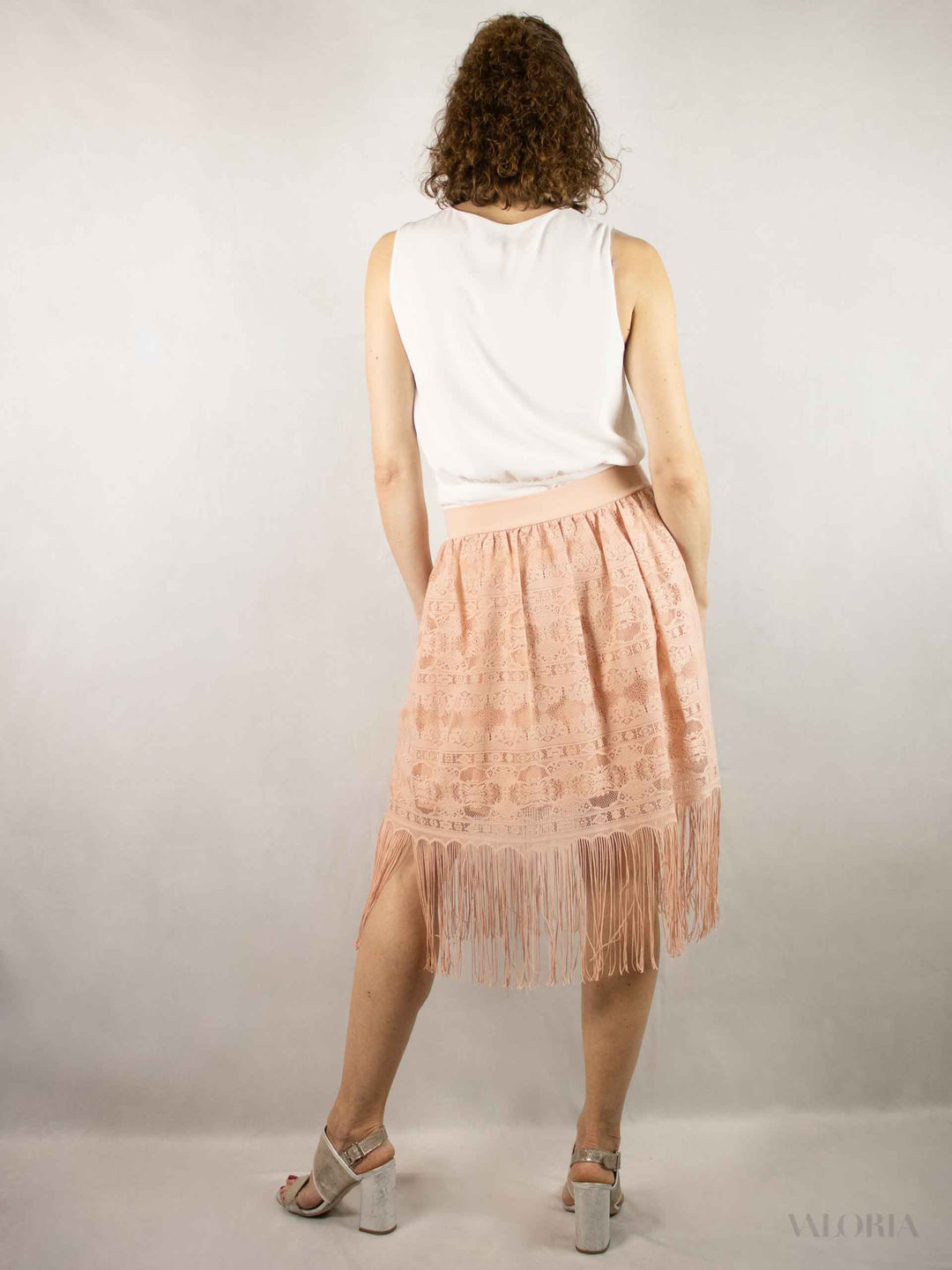 Playful Fringe Skirt