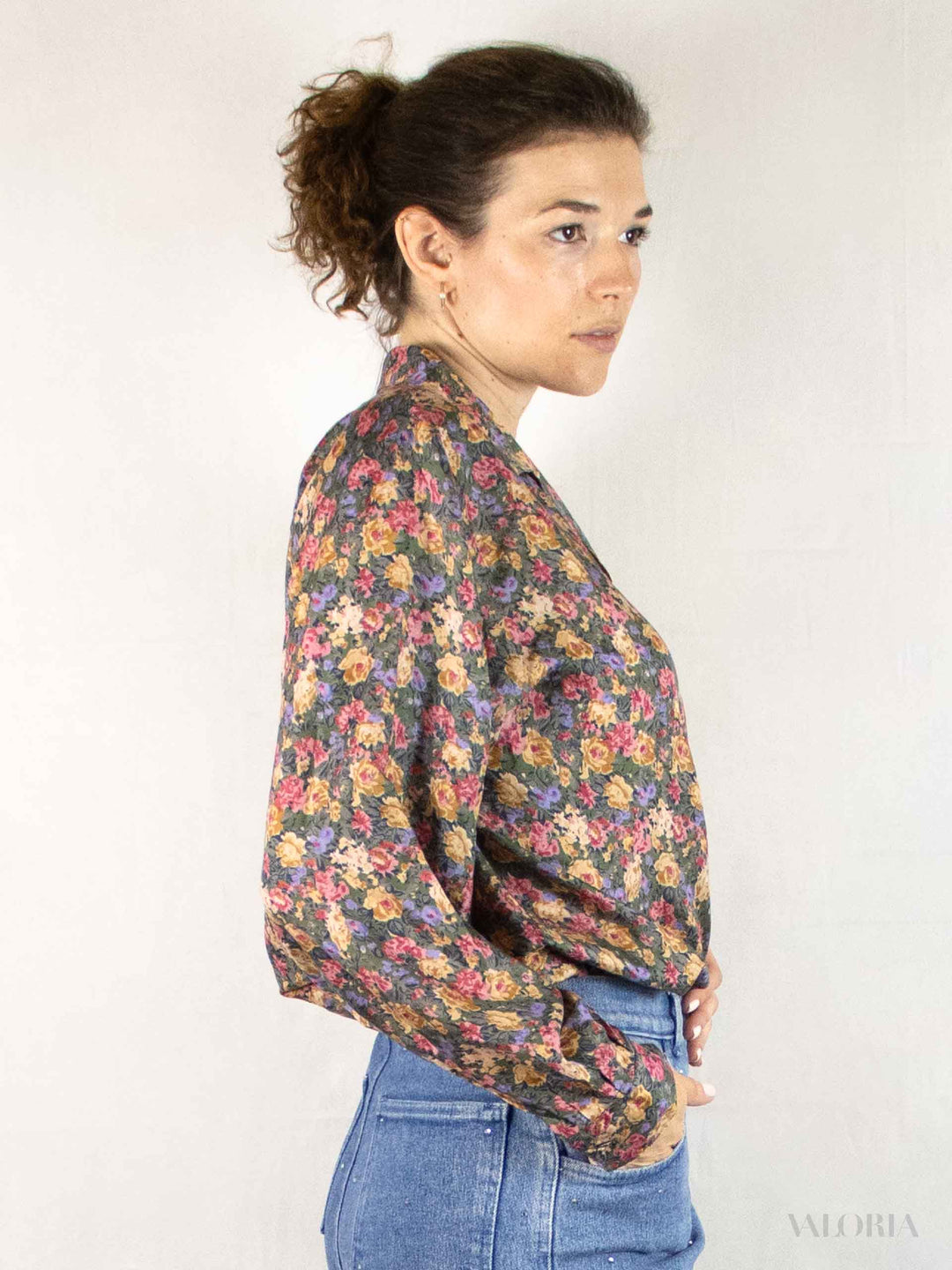 Call me Rosie - Vintage Silk blouse