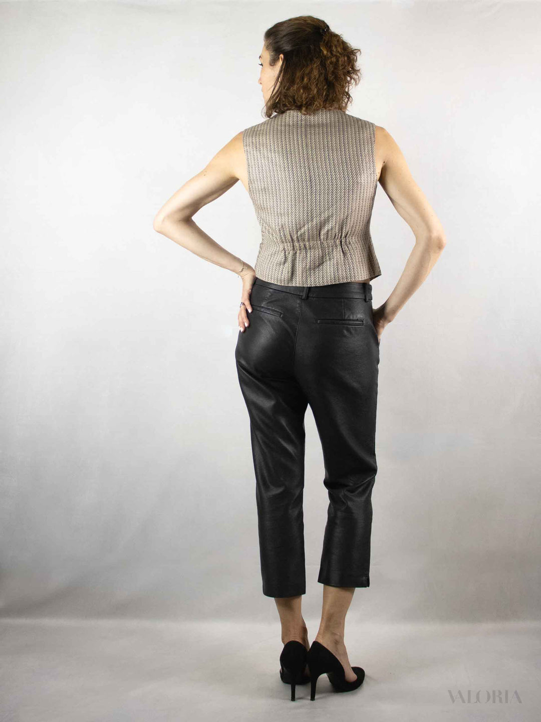 80s Jacquard Gilet