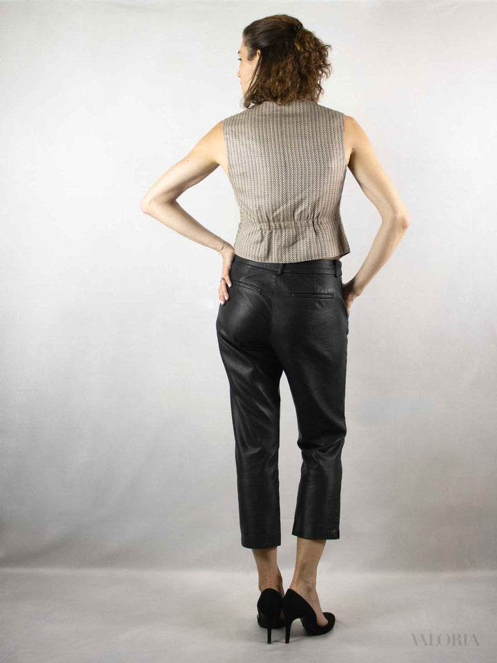 80s Jacquard Gilet