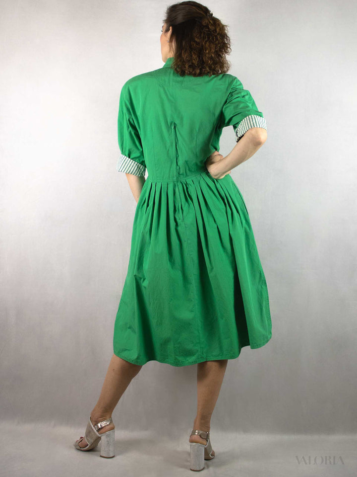 The Power of Green - Vintage Cotton Dress