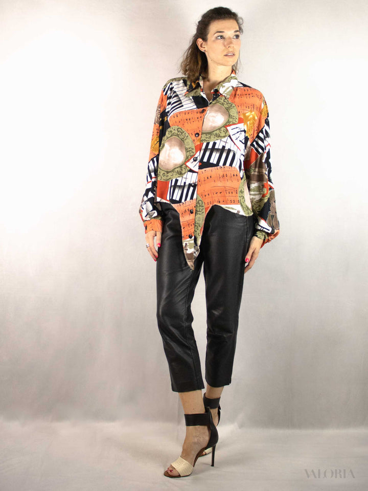 Please Don't Stop The Music - Viscose Blouse