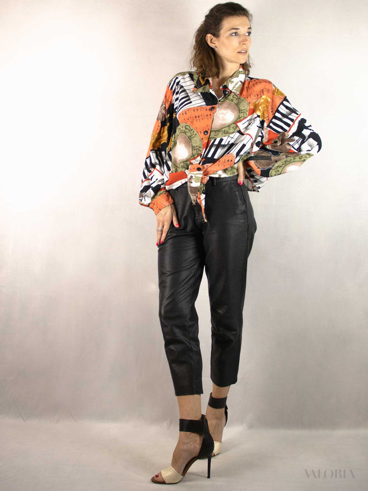 Please Don't Stop The Music - Viscose Blouse