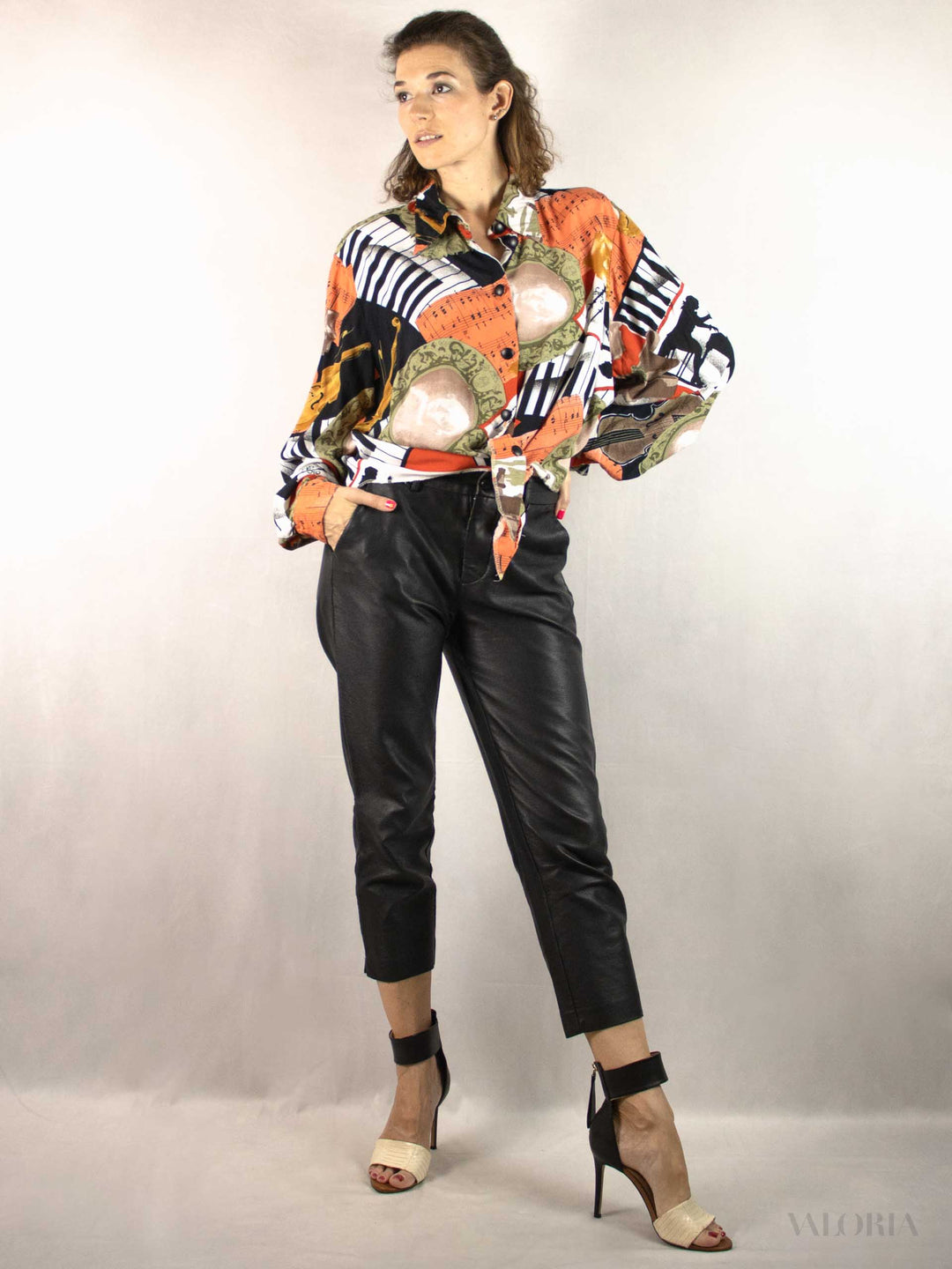 Please Don't Stop The Music - Viscose Blouse