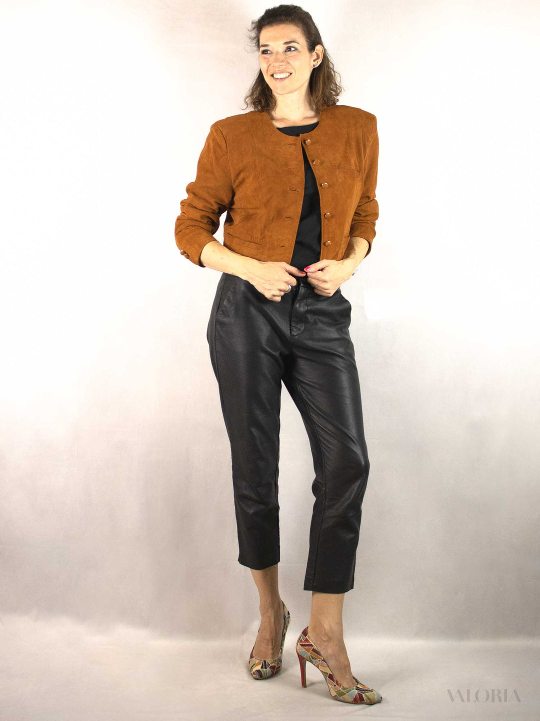 Catch The Fox! - 80s Suede Style Jacket