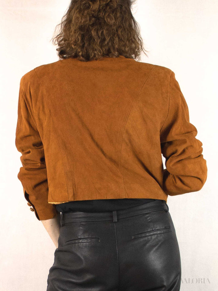 Catch The Fox! - 80s Suede Style Jacket