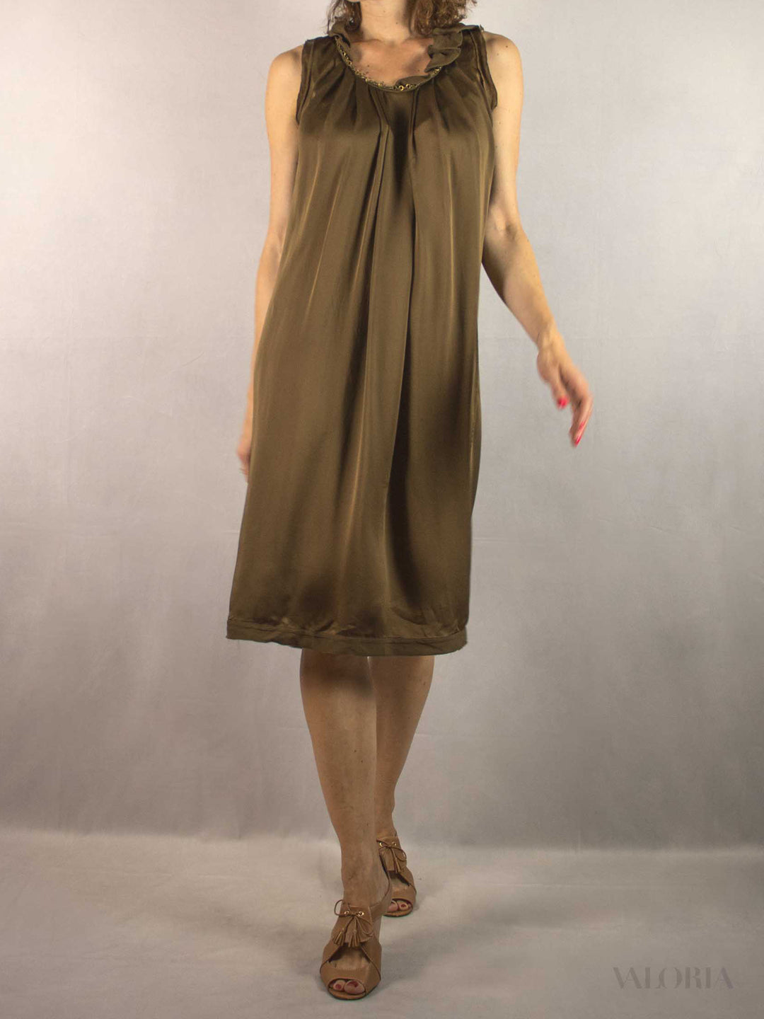 Y2K Silk Dress - Unique Find!