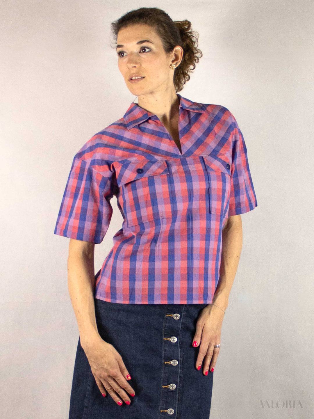 Super Comfy Checkered Cotton Shirt