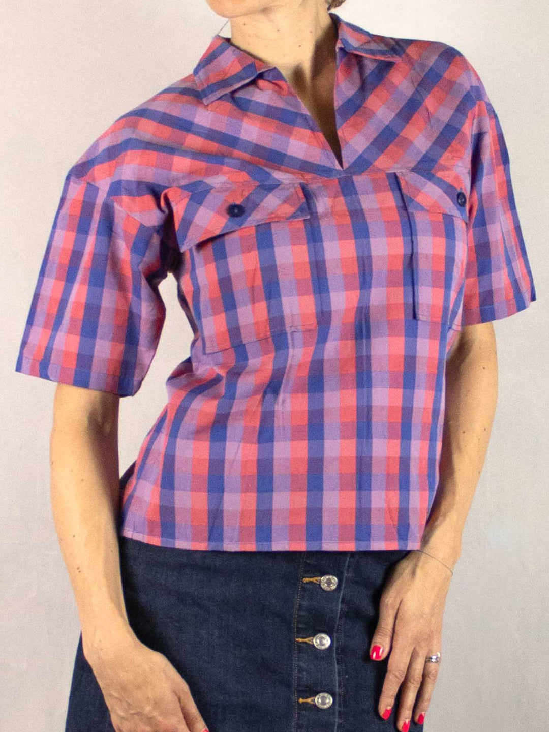 Super Comfy Checkered Cotton Shirt