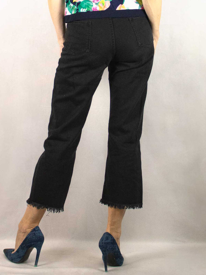 Black Denim Pants - Like New!