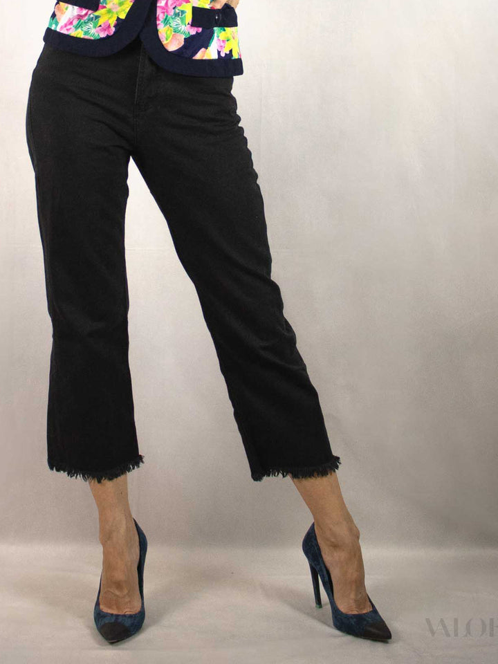 Black Denim Pants - Like New!