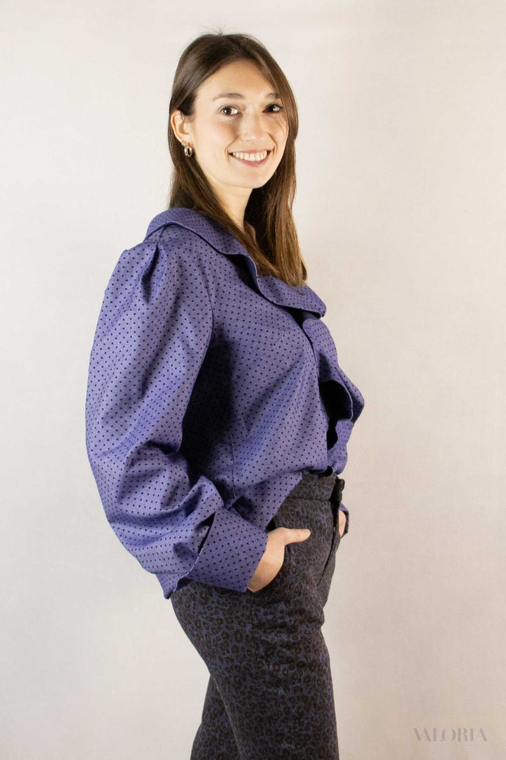 Paloma Blue Dots