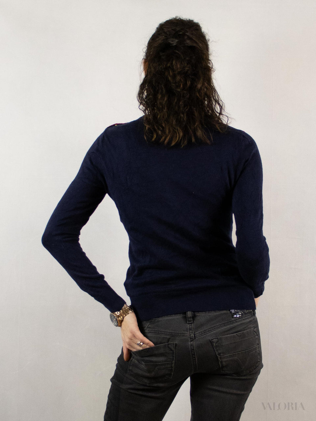 Belted. Vintage RL-Knit