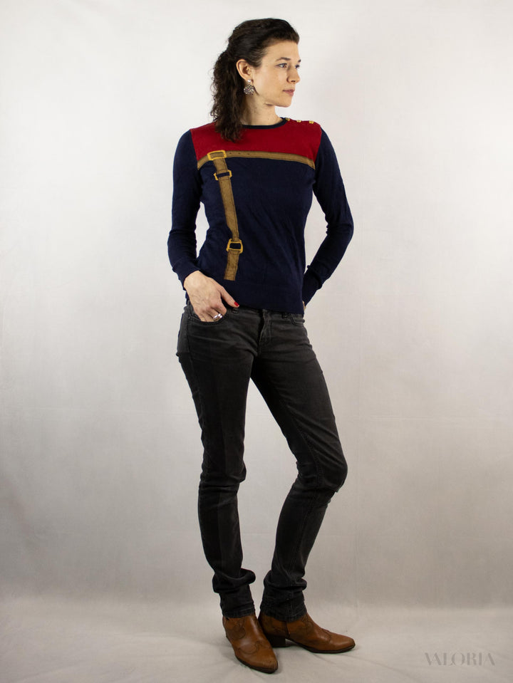 Belted. Vintage RL-Knit