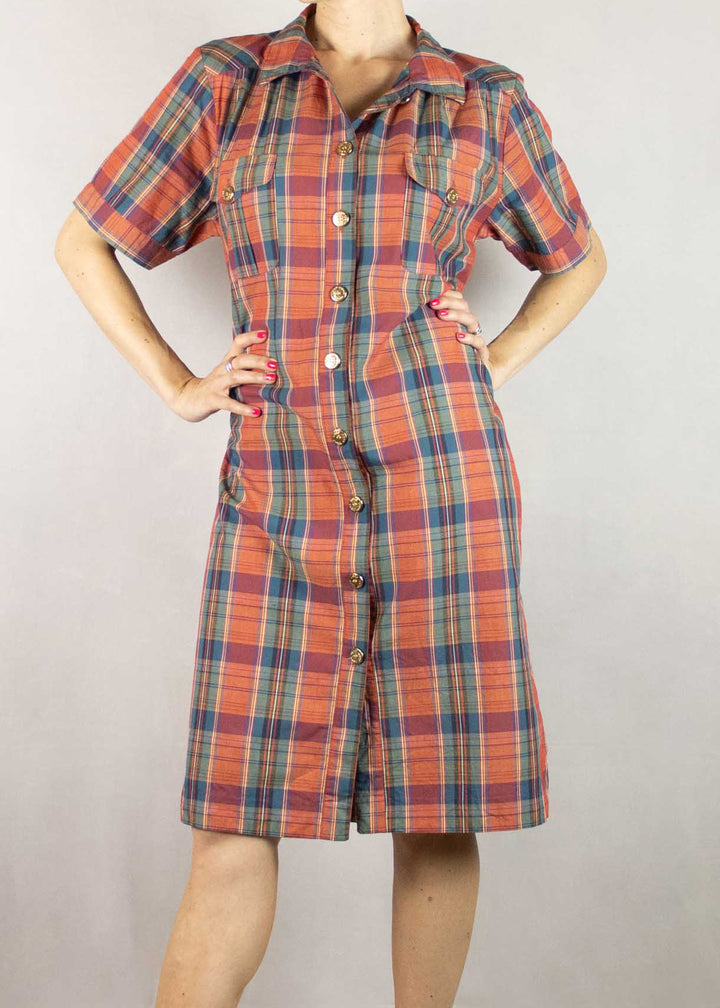 RL-Style Cotton Shirt Dress